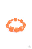 Trendsetting Tourist - Orange Bracelet