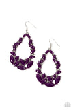 Tenacious Treasure - Purple Earring