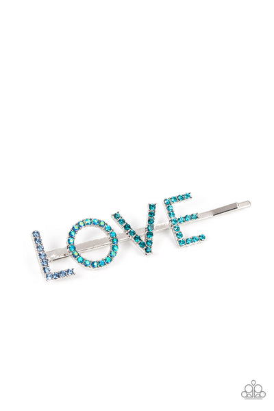 True Love Twinkle - Blue Hair Clip