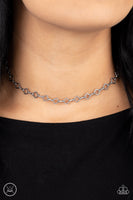 A-Frame A-Game - Silver Choker