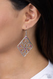 Pumped Up Posies - Pink Earring