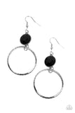 Standalone Sparkle - Black Earring