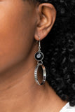 Standalone Sparkle - Black Earring