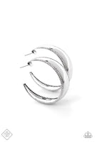 Dune Dynasty - Silver Hoop Earring