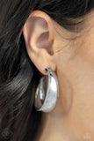 Dune Dynasty - Silver Hoop Earring