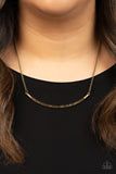 Collar Poppin Sparkle - Brass Necklace