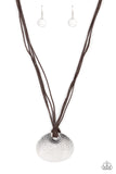 Rural Reflex - Brown Necklace