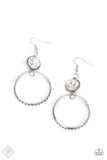 Standalone Sparkle - White Earring