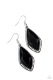 Deco Dazzle - Black Earring