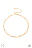 Daintily Dapper - Gold Choker