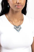 Exceptionally Ethereal - Blue Necklace