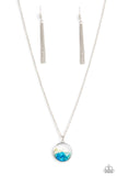Completely Crushed - Blue Necklace