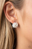 Bunches of Bubbly - White Post Earring