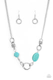 Sonoran Solo - Blue Necklace