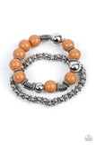 Walk This SWAY - Brown Bracelet
