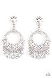 Marrakesh Request - White Post Earring