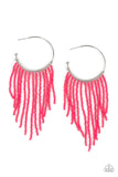 Saguaro Breeze - Pink Hoop Earring