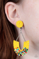 Make it RAINBOW - Yellow Post Earring