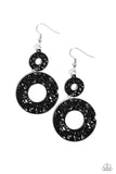 Cabo Courtyard - Black Earring