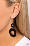 Cabo Courtyard - Black Earring