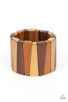 Bahama Boardwalk - Brown Bracelet