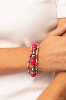 Confidently Crafty - Pink Bracelet