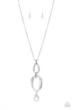 Elegantly Entrancing - White Lanyard