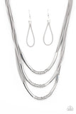 Mechanical Mania - Silver Necklace