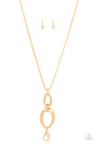 Elegantly Entrancing - Gold Lanyard