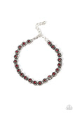 Charm School Shimmer - Red Bracelet