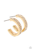 Small Town Twinkle - Gold Hoop Earring