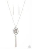 Whimsically Wistful - Silver Necklace