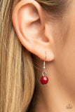 Valley Girl Glamour - Red Necklace