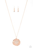 Boom and COMBUST - Rose Gold Necklace