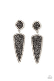 Druzy Desire - Silver Post Earring