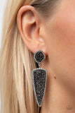 Druzy Desire - Silver Post Earring