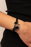 Keep Your Distance - Black Bracelet
