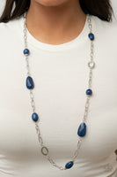 Barcelona Bash - Blue Necklace