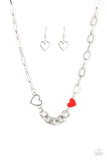 Little Charmer - Red Necklace