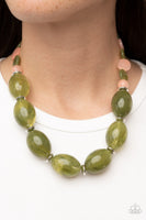 Belle of the Beach - Green Necklace