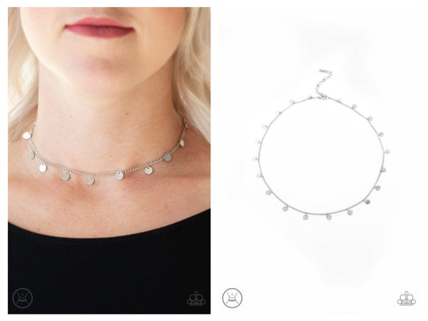 CHIME A Little Brighter - Silver Choker