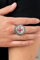 All Things Must COMPASS - Pink Ring