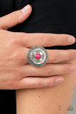 All Things Must COMPASS - Pink Ring