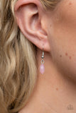 Sunshiny Shimmer - Pink Necklace