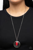 Epicenter of Elegance - Red Necklace