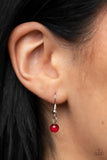 Epicenter of Elegance - Red Necklace