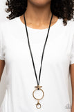 Noticeably Nomad - Gold Lanyard