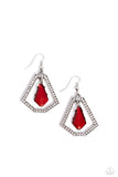 Poshly Photogenic - Red Earring