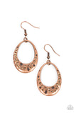 Classic Keepsake - Copper Earring