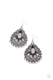 Peacock Prance - Silver Earring